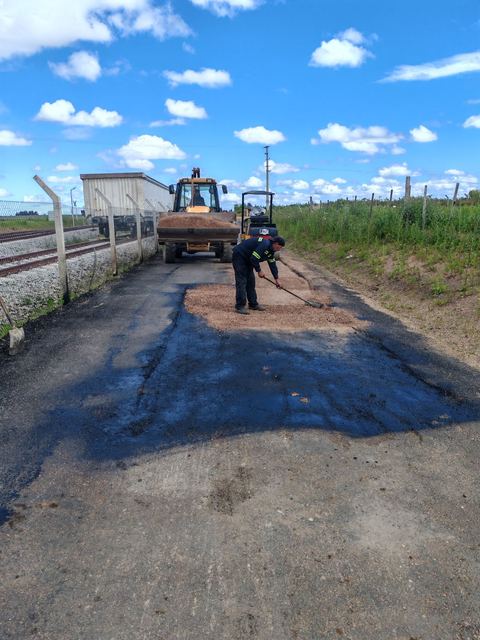 Camino de acceso a talleres de trenes — foto 3