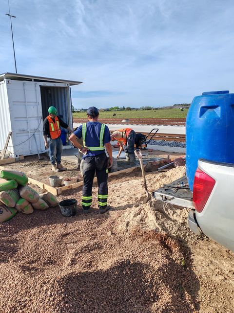 Camino de acceso a talleres de trenes — foto 4